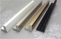 Usine directe Morden PS cadre Photo bande décorative flottant toile peinture cadre PS cadres photo en plastique pour la décoration intérieure