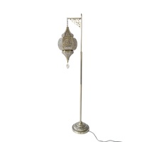 Lampe de sol marocaine rétro exotique pour chambre à coucher, salon, restaurant, hôtel, chambre d'hôtes, bar, café, décoration