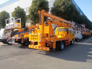 Truk Derek Boom Artikulasi Diesel Baru 20m 21m 22m 23m 25m, <span class=keywords><strong>Platform</strong></span> Kerja Udara Terpasang di Truk, Truk Bucket <span class=keywords><strong>Lift</strong></span> - Product Image 3