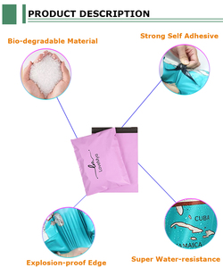 100 Buste Ecologiche Riciclate Rosse per Imballaggio Scarpe, 120 Micron di Spessore, Logo Personalizzato, Spedizione <span class=keywords><strong>Express</strong></span> - Product Image 3