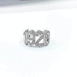 Topvekso grèce sororité bleu personnalisé grec ZPB soror lettre Zeta Phi <span class=keywords><strong>Beta</strong></span> 1920 bague - Product Image 4