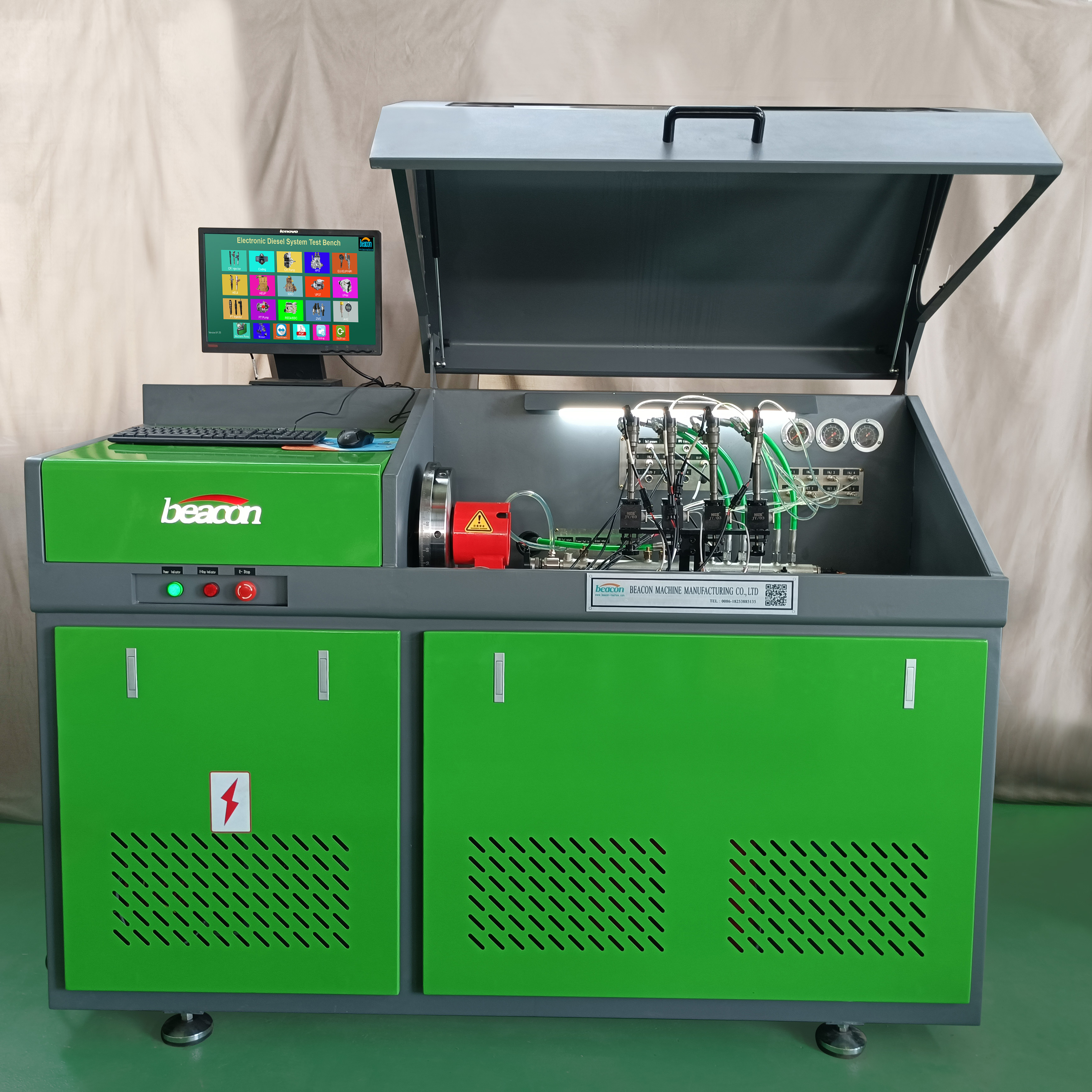 Thiết Bị Kiểm Tra Bơm Đường Sắt Thông Thường BC-CR708 CR708 Thiết Bị Kiểm Tra Bơm Diesel