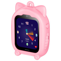 Reloj Inteligente Android con Tarjeta SIM, Llamada de Emergencia SOS, Videollamada, Juego de Matemáticas, Rastreador GPS, Reloj 4G, Reloj Inteligente para Niños con IA, Pantalla IPS, Silicona, IP67, Control Remoto