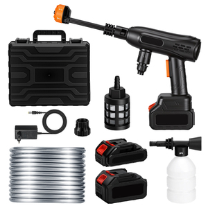 Pistola de Lavado de Autos Inalámbrica Recargable de Alta Presión de 21V, Fácil de Usar, con Distancia de Rociado de 8-9m <span class=keywords><strong>y</strong></span> Presión de 6-8 bar - Product Image 4