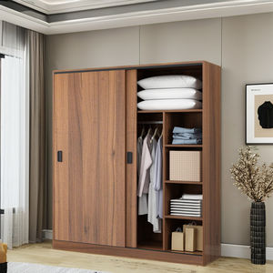 Tủ quần áo gỗ hiện đại, tủ đựng đồ phòng ngủ, tủ đựng đồ nhỏ gọn cho gia đình, tủ quần áo lớn có cửa trượt - Product Image 6