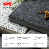 Dalles de pavage écologiques Beata Eco Paving Stone Chine, dalles d'extérieur 300x600mm, dalles de pavage modernes, texture granit noir pour allée, pierre écologique