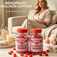 OEM Volwassen Menopauze Gummies met Zwarte Peper, Fruit, Kurkuma Wortel Extract, Natuurlijke Immuniteit Ondersteuning, Verlicht Hete Vloesjes, Reguleert
