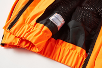 Giacca di Sicurezza Riflettente ad Alta Visibilità per Uomo e Donna |   Giacca da Lavoro Impermeabile e Antivento per Ambulanza e Soccorso con Logo Personalizzato