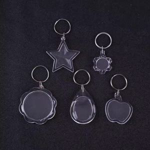 Promotion High Quality Decorative Photo Keychain Blank Picture Frame <b>Key</b> Rings Multi Shape Acrylic Picture <b>Key</b> <b>Chain</b> - Product Image 2