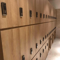 Serrure électronique pour casier commercial avec clavier alphanumérique pour salle de sport