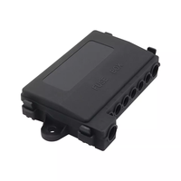 Boîtier de distribution de puissance 7 voies multi-MIDI 12V avec couvercle, 8 fusibles, 1 entrée 7 sorties, support de fusibles AMI / MIDI