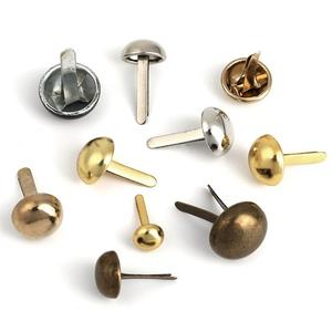 Nhà Máy Bán Buôn Đa-Đặc Điểm Kỹ Thuật Đầu Tròn Vàng Hai Chân Tự Làm Quần Áo Đồng Sắt Nhỏ Túi Bong Bóng Nấm Đinh Tán - Product Image 5