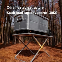 Table de pique-nique pliante légère et compacte Mountainhiker pour barbecue en plein air, camping, et voyages en voiture
