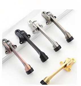 Fabricant <span class=keywords><strong>de</strong></span> gros Design moderne en acier inoxydable et alliage <span class=keywords><strong>de</strong></span> zinc Support <span class=keywords><strong>de</strong></span> <span class=keywords><strong>porte</strong></span> supérieure en fer à cheval <span class=keywords><strong>avec</strong></span> <span class=keywords><strong>blocage</strong></span> des pieds plus proche - Product Image 5