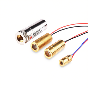 Módulo de Diodo Láser Rojo Molir 650nm 3V 50mW, Cabezal de Cobre, Cabezal Láser de Haz Cruzado para Equipos Industriales - Product Image 1