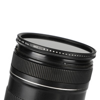 Fabricants Vente en gros Filtre ND réglable Filtre à densité neutre 37-82mm-86mm-95mm Filtre à densité grise moyenne Micro Single