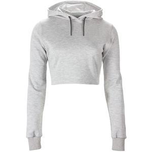 Sudadera corta con capucha para mujer, top corto - Product Image 1