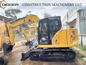 2022 pour Cat 307.5 Mini pelle sur chenilles de haute qualité 90% nouveau 7.5 tonnes bas prix avec composants de base pompe moteur moteur engrenage Ja - Product Image 3