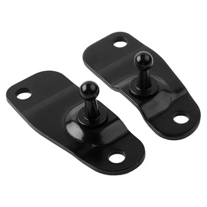 Tailgate Strut <b>Bracket</b> Base For Land Rover LR095809 LR030939 Steel <b>Black</b> Coated Metric Size - Product Image 3