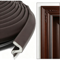 Joint d'étanchéité moderne en mousse pour cadre de porte en bois, installation dans le rainure, étanche et insonorisé, joint de porte durable avec taille personnalisée