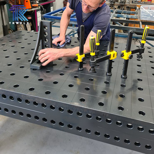 TKweld Factory CE Certified Heavy Duty Robot Steel Welding Table Tools D16/D28 3000*1500*200mm Flexible Cast Iron 2D/3D Welding - Product Image 1