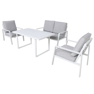 Divano da giardino in alluminio di alta qualità 2 1 1 1 <span class=keywords><strong>per</strong></span> uso esterno del balcone dell'hotel - Product Image 2