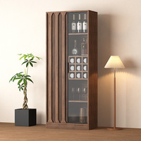 Nouvel arrivage Armoire à vin bar moderne Buffet de rangement de volume Armoire d'angle en verre Table d'appoint Meubles de salon