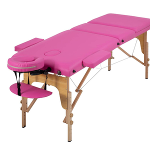 <span class=keywords><strong>Table</strong></span> <span class=keywords><strong>de</strong></span> <span class=keywords><strong>massage</strong></span> <span class=keywords><strong>pliante</strong></span> portable <span class=keywords><strong>haut</strong></span> <span class=keywords><strong>de</strong></span> <span class=keywords><strong>gamme</strong></span> <span class=keywords><strong>de</strong></span> 70 cm et 80 cm, hauteur réglable, adaptée à une utilisation en famille, dans les hôtels - Product Image 6