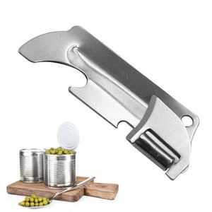 Ouvre-bouteille manuel pliable en acier inoxydable portable, écologique, rectangulaire, à 3 lames, compatible lave-vaisselle, pour bouteilles de vin XHD - Product Image 4