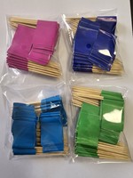 Toptan DIY Çift Taraflı Baskılı Boş Pasta Süsleri Kürdan Bayrakları Parti Süslemeleri Yeni