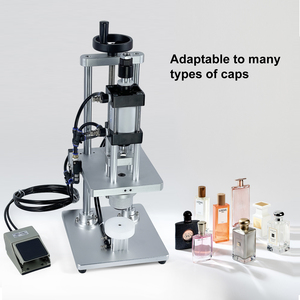 Semi-Automatic Pneumatic Perfume Bottle Crimping Machine For Aluminum Plastic Spray Cap Desktop Glass Vial Capping - Product Image 6