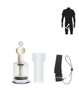 Alat Pembesar Penis Terbaik, Extender Penis dengan Vacuum Cup, Pompa Peregang Penis, Tali Pengikat, Pembesar Penis - Product Image 3