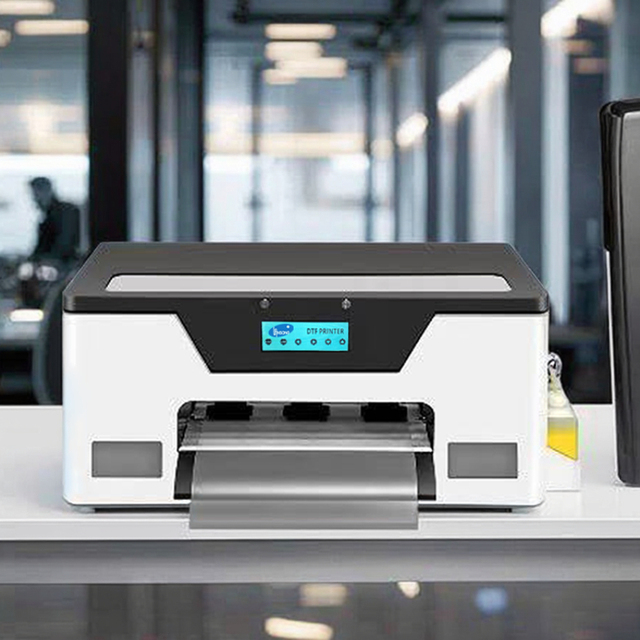 Lansong New Mini Desktop 13-Inch Pigment Inkjet Automatic A3 DTF Printer XP600 T-Shirts Hats Shoes Jeans Socks 1 Year Warranty