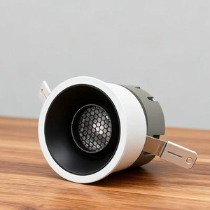 Nhà văn phòng <span class=keywords><strong>LED</strong></span> xuống ánh sáng nhôm trong nhà lõm <span class=keywords><strong>LED</strong></span> trần đa-cup màu Downlight - Product Image 1