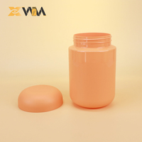 Pot d'emballage en plastique de haute qualité, personnalisable en couleur, pour capsules, pilules, protéines en poudre, avec bouchon à vis