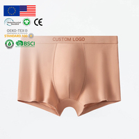 Sous-vêtements en coton pour hommes à faible MOQ, slips et boxers unis, sans couture, marque privée, confortables pour le quotidien