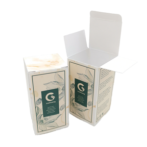 Mỹ phẩm thiết lập bao bì hộp tráng giấy Sponge stamping dập nổi Matt UV Glossy cán nước hoa tóc giả UV lợi thế hiển thị - Product Image 2