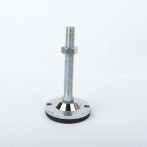 भारी शुल्क समायोज्य पैर कप मॉडल, एंटी-स्लिप एडजस्टेबल फिक्स्ड फुट, पीवीसी शॉक-सोरबिंग समर्थन पैर, आयरन ब्लॉक - Product Image 1