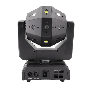 L-107 DJ Disco 16x3w RGBW 4x15w Strobe Red <strong>Green</strong> <strong>Laser</strong> Stage Lights LED Moving Head Light - Product Image 2