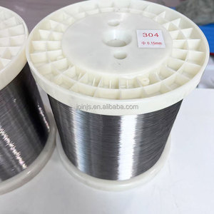 Alambre de Acero Inoxidable 304 de 0.1, 0.15, 0.25, 0.3 mm, Superficie Brillante, 2000-2200N/mm², Alta Rectitud para Cepillos de Acero Inoxidable - Product Image 1
