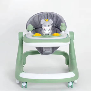 Andador Multifuncional para Bebés, Antivuelco, Apto para Bebés <span class=keywords><strong>de</strong></span> 6 a 18 Meses, para Aprender a Caminar, con Bandeja <span class=keywords><strong>de</strong></span> Comedor Extraíble - Product Image 6