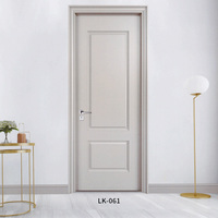 Porte en composite bois-plastique insonorisée et ignifugée B1 de la marque Maplemiles OEM, idéale pour les hôtels et les villas