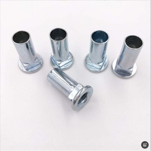 Écrous à rivets M6 en acier M6*16 à tête carrée inversée haute pour accessoires de quincaillerie de meubles - Product Image 1