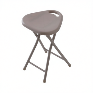 Taburete Plegable Blanco L 31xH 46.5xD 31 Cm Ligero Portátil para Uso en Baño - Product Image 3