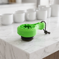 Ouvre-bouteille multifonction 5 en 1 - Portable, réutilisable, léger, durable, en plastique, outil de cuisine, design ergonomique pour une ouverture facile