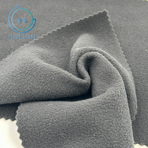 Tissu polaire en polyester à côtes épaisses anti-boulochage 210 Gsm pour sweat-shirt de qualité supérieure - Product Image 4