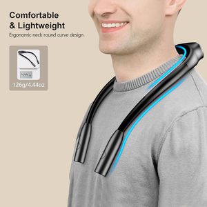 Luz de lectura para el cuello Gritin, LED recargable, regulable, 3 colores, portátil, lámpara de cabeza ajustable para libros, camping y uso en exteriores. - Product Image 3