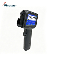 Imprimante portable électrique Phezer PC16 XP600 TIJ, cartouche d'encre à séchage rapide, puce originale, emballage en carton