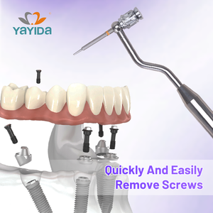 Kit Universale per la Rimozione di Viti per Impianti Dentali - Set di Strumenti Chirurgici di Grado Medico per il Recupero di Viti Danneggiate o Rotti - Product Image 2