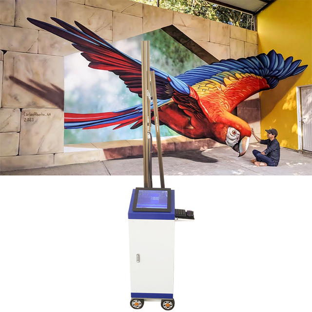 3d Vertical Mural Uv Wall Inkjet Printer Direct to Wall Printer Printing Machine for Wall Mural Indoor Outdoor 3d Price